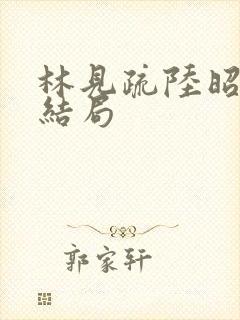 林见疏陆昭野大结局封面