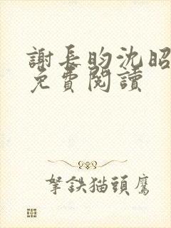 谢长昀沈昭全文免费阅读