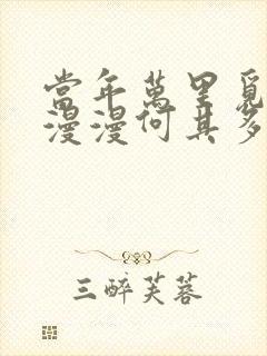 当年万里觅封侯漫漫何其多漫画