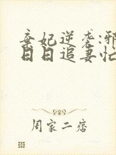 弃妃逆袭:邪王日日追妻忙无弹窗