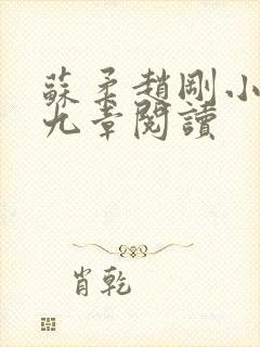 苏柔赵刚小说第九章阅读