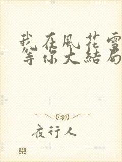 我在风花雪月里等你大结局