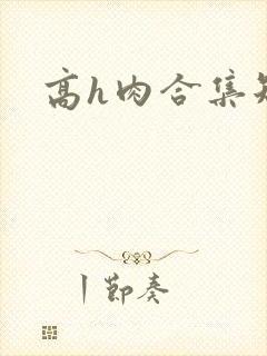 高h肉合集短篇