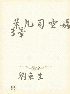 叶凡司空嫣然83章