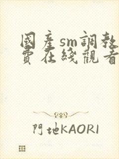 国产sm调教免费在线观看