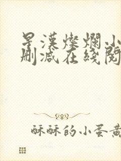 星汉灿烂小说无删减在线阅读封面