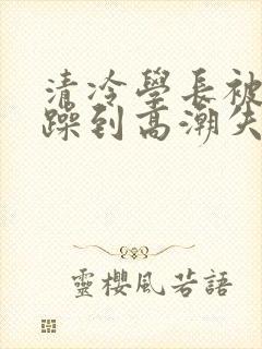 清冷学长被爆c躁到高潮失禁封面