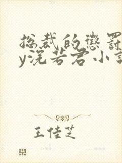 总裁的惩罚期by浣若君小说免费阅读