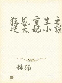 狂凤重生之废柴逆天妃小说