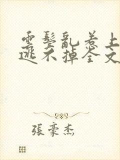 云鬓乱惹上权臣逃不掉全文版