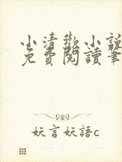 小清欢小说全文免费阅读笔趣阁封面