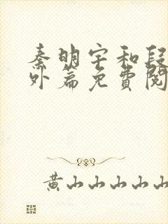 秦明宇和段柔番外篇免费阅读