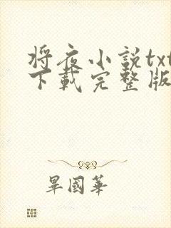 将夜小说txt下载完整版封面