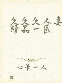 久久久人妻少妇精品一区