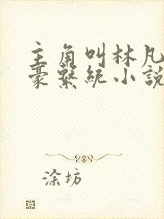 主角叫林凡的神豪系统小说