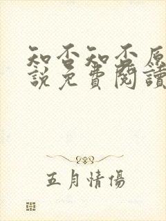 知否知否原著小说免费阅读