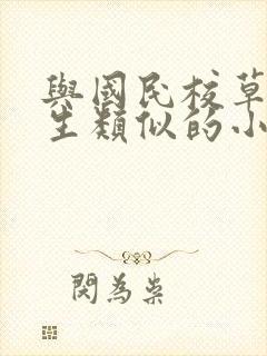 与国民校草是女生类似的小说