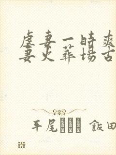 虐妻一时爽 追妻火葬场古言小说