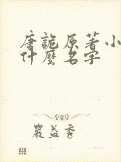 唐诡原著小说叫什么名字