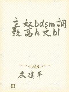 主奴bdsm调教高h文bl