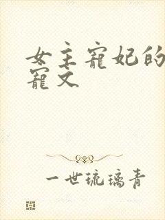 女主宠妃的宫斗宠文