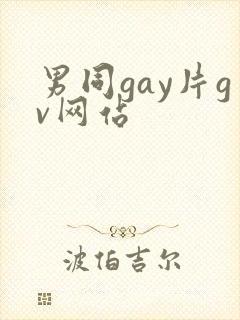 男同gay片gv网站