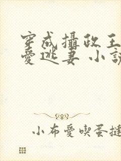 穿成摄政王的侍爱逃妻 小说