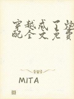 穿越成了炮灰女配全文免费阅读封面