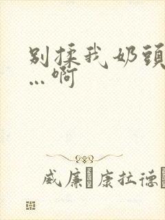 别揉我奶头…嗯…啊