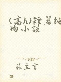 (高h)短篇纯肉小说