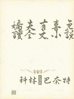 娇夫有喜免费阅读全文小说