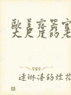 欧美露器官做爰大尺度的老电影封面