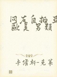 网友自拍 亚洲 欧美 另类