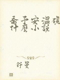 乔予安温砚深是什么小说封面