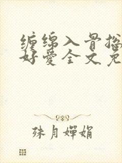 缠绵入骨总裁好好爱全文免费阅读