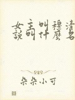 女主叫穆清的小说叫什么名字