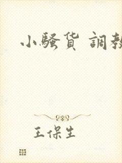 小骚货 调教