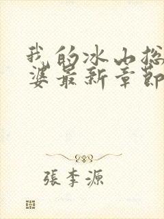 我的冰山总裁老婆最新章节阅读封面