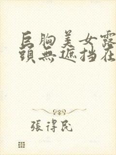 巨胸美女露双奶头无遮挡在线观看