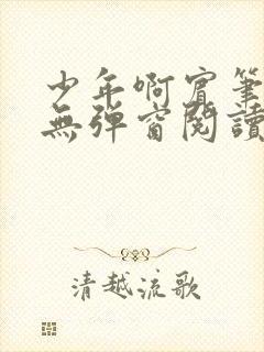 少年啊宾笔趣阁无弹窗阅读