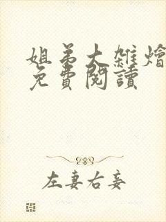 姐弟大杂烩小说免费阅读封面