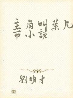 主角叫叶凡的都市小说