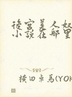 后宫美人奴原著小说在哪里看