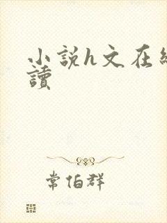 小说h文在线阅读