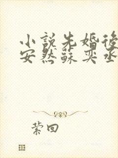 小说先婚后爱顾安然苏奕丞