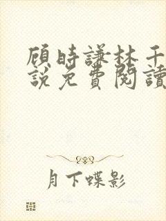 顾时谦林千月小说免费阅读最新章节封面