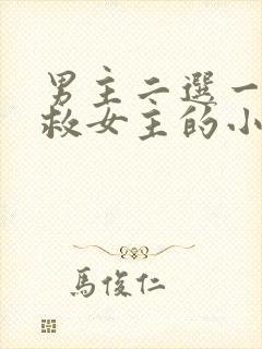 男主二选一放弃救女主的小说封面