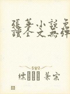 张华小说免费阅读全文无弹窗