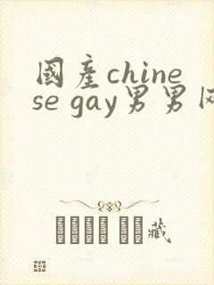 国产chinese gay男男网站