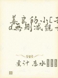 善良的小[子hd无删减观看韩国封面